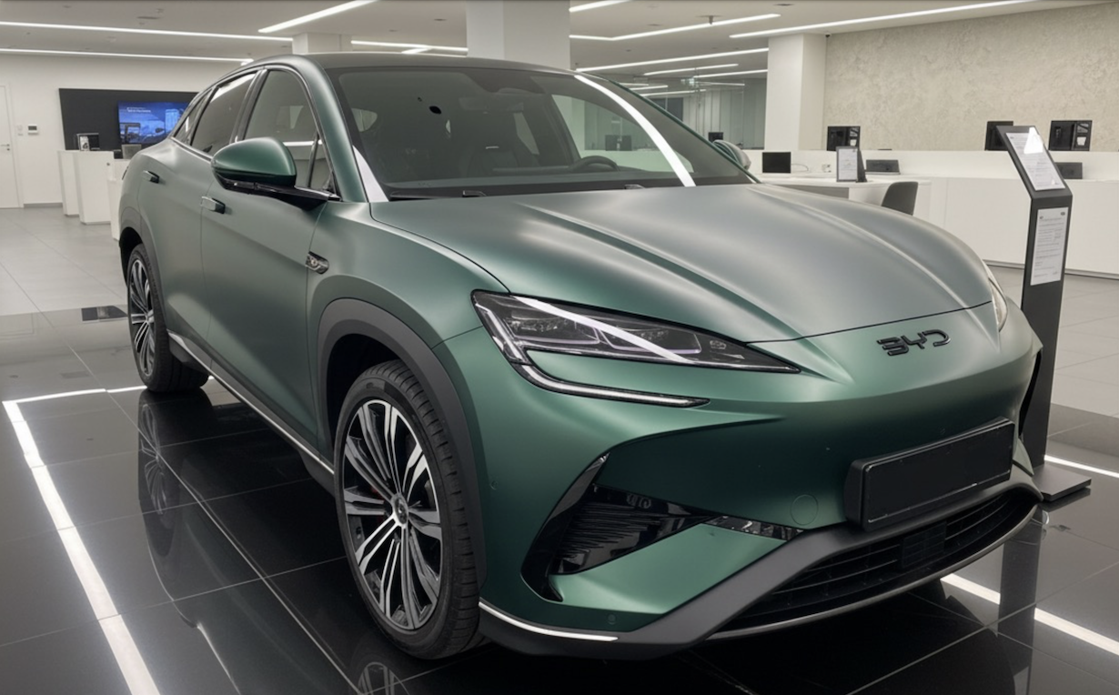 Racing Green/Matt - macht sich mE nicht schlecht - (AI Design Studio)